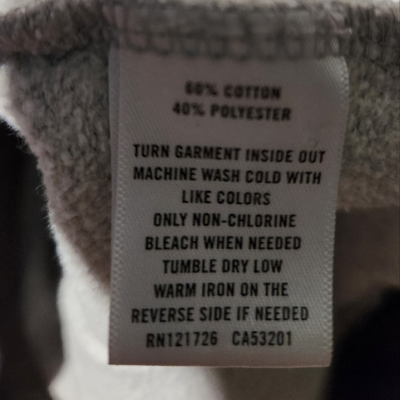 LLD oversized crewneck sweatshirt. Size L/XL. Gray - Picture 4 of 4